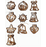 Divine Décors: Laser-Cut Christmas Ornaments Collection– 10 Unique Sizes and Shapes