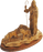 Olive Wood Hand Carved Statue of Jesus the Good Shepherd