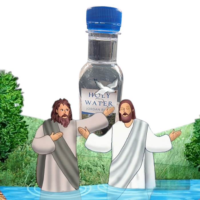 250 ml heiliges Wasser aus dem Jordanischen Fluss