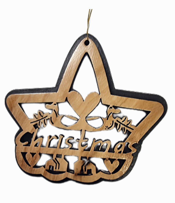 Divine Décors: Laser-Cut Christmas Ornaments Collection– 10 Unique Sizes and Shapes