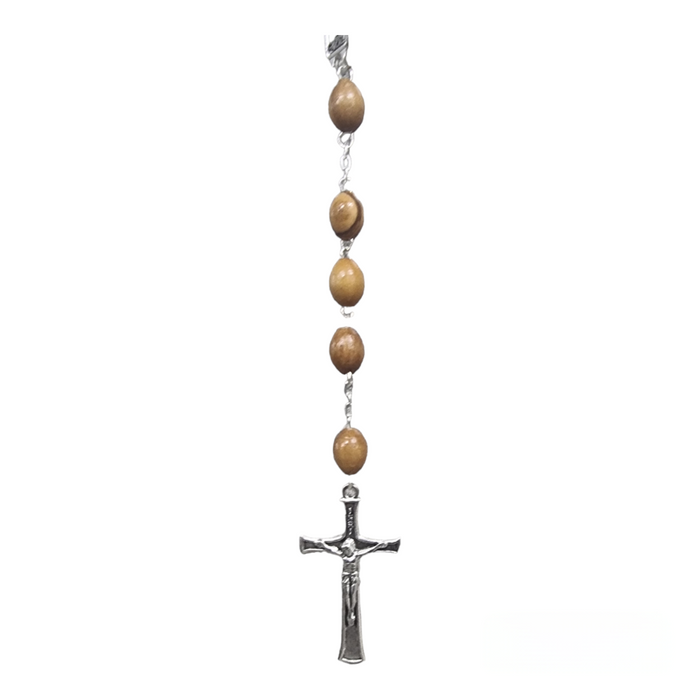 cathlic wooden rosary with cross from Bethlehem