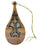 christmas wood lute ornament made from olive wood from bethlehem
