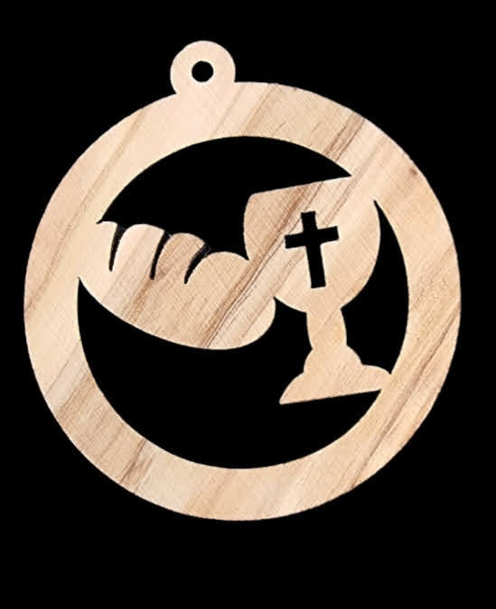 crafts city Christmas wood ornament from bethlehem